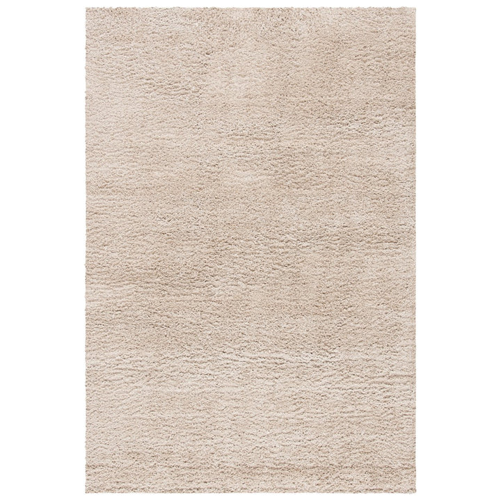 SAFAVIEH August Shag Collection AUG561B Beige Rug Image 1