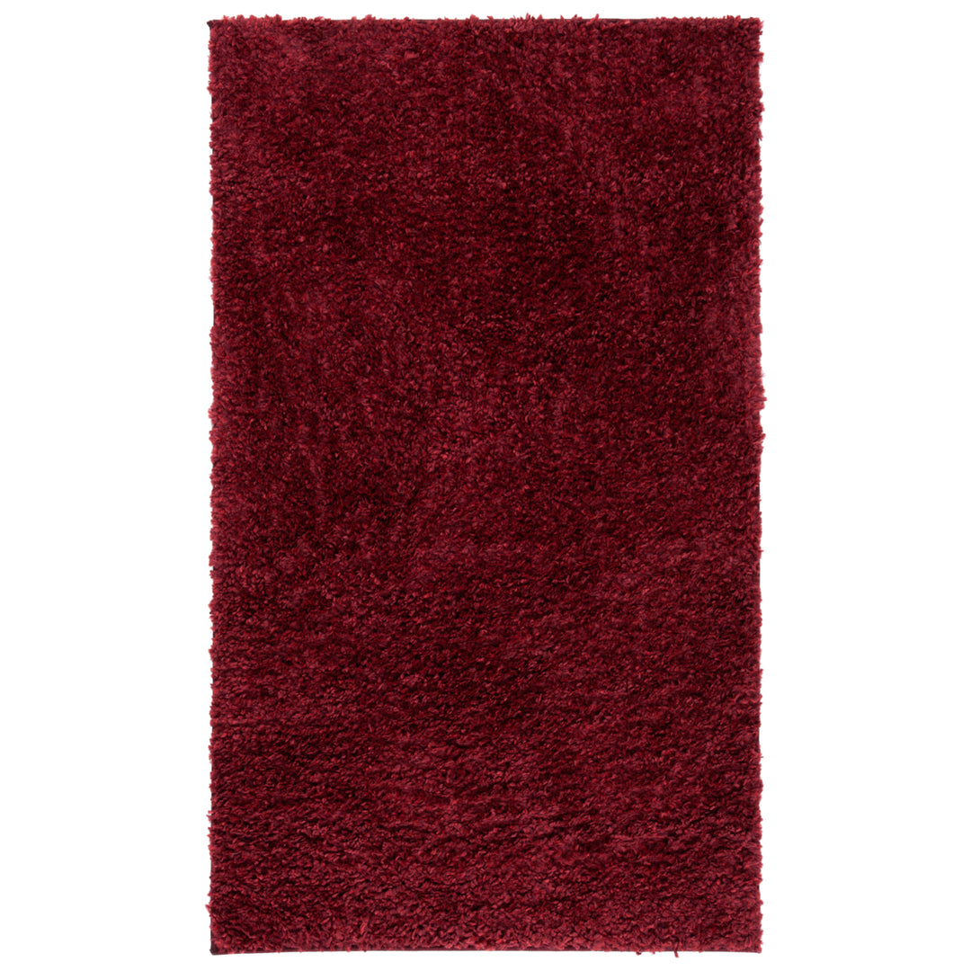 SAFAVIEH August Shag Collection AUG900S Burgundy Rug Image 6