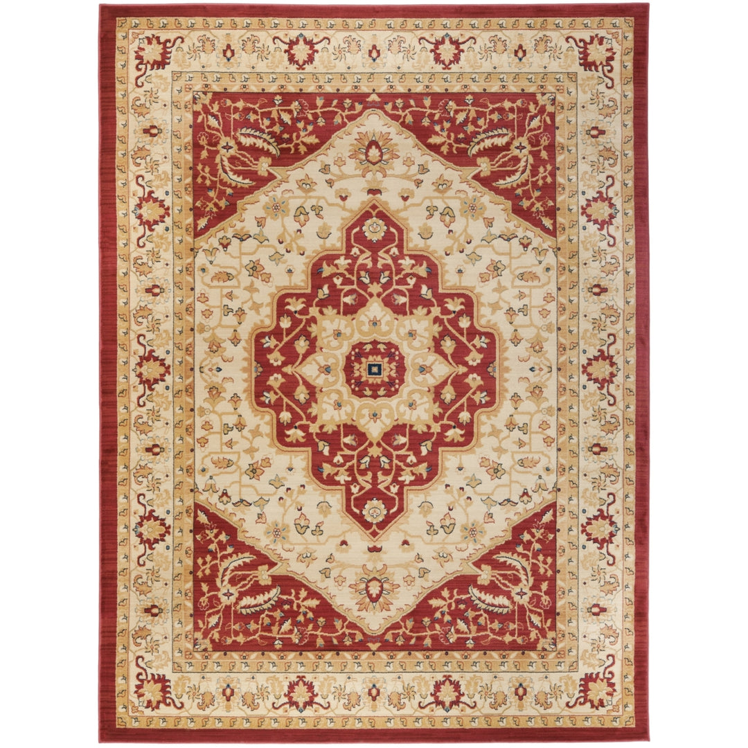 SAFAVIEH Austin Collection AUS1580-1140 Creme / Red Rug Image 6