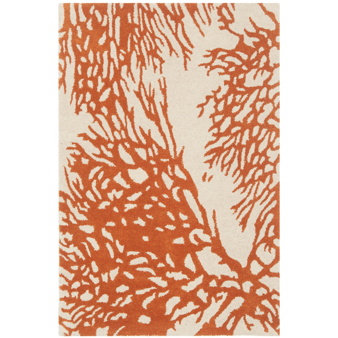 SAFAVIEH Bella BEL115B Handmade Beige / Terracotta Rug Image 9