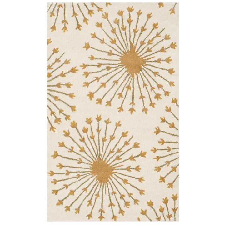 SAFAVIEH Bella BEL123A Handmade Beige / Gold Rug Image 1