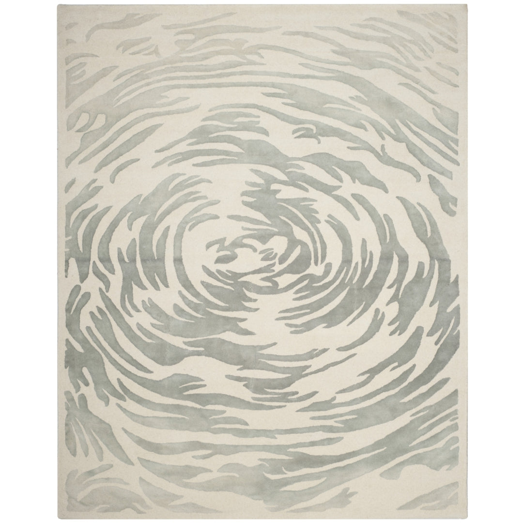 SAFAVIEH Bella BEL128A Handmade Ivory / Grey Rug Image 1