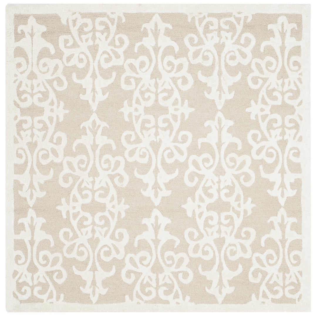 SAFAVIEH Bella BEL127B Handmade Sand / Ivory Rug Image 6