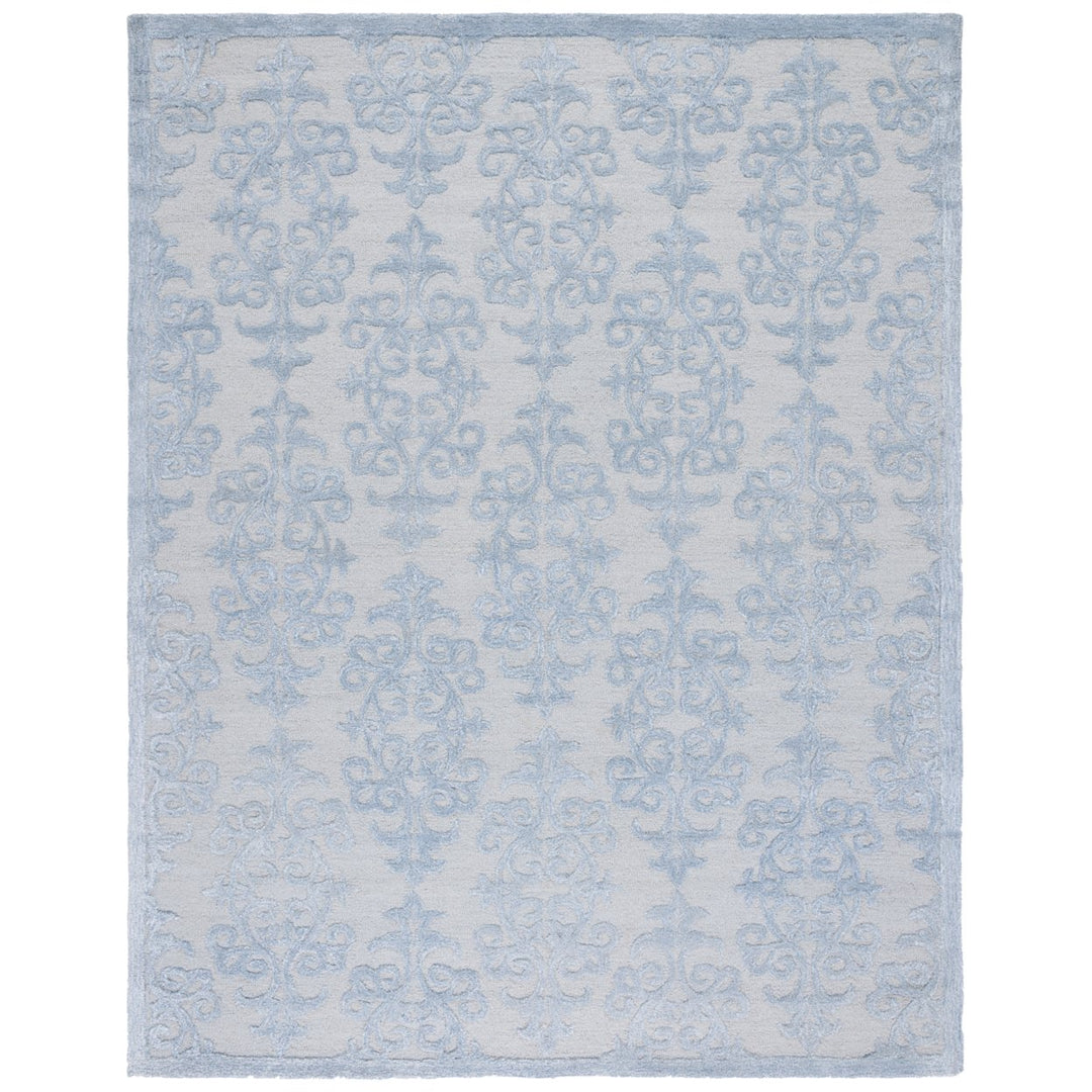 SAFAVIEH Bella Collection BEL127A Handmade Blue Rug Image 9