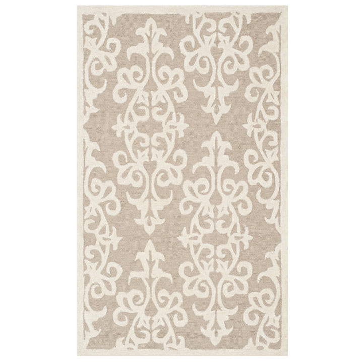 SAFAVIEH Bella BEL127B Handmade Sand / Ivory Rug Image 8