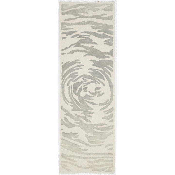 SAFAVIEH Bella BEL128A Handmade Ivory / Grey Rug Image 5