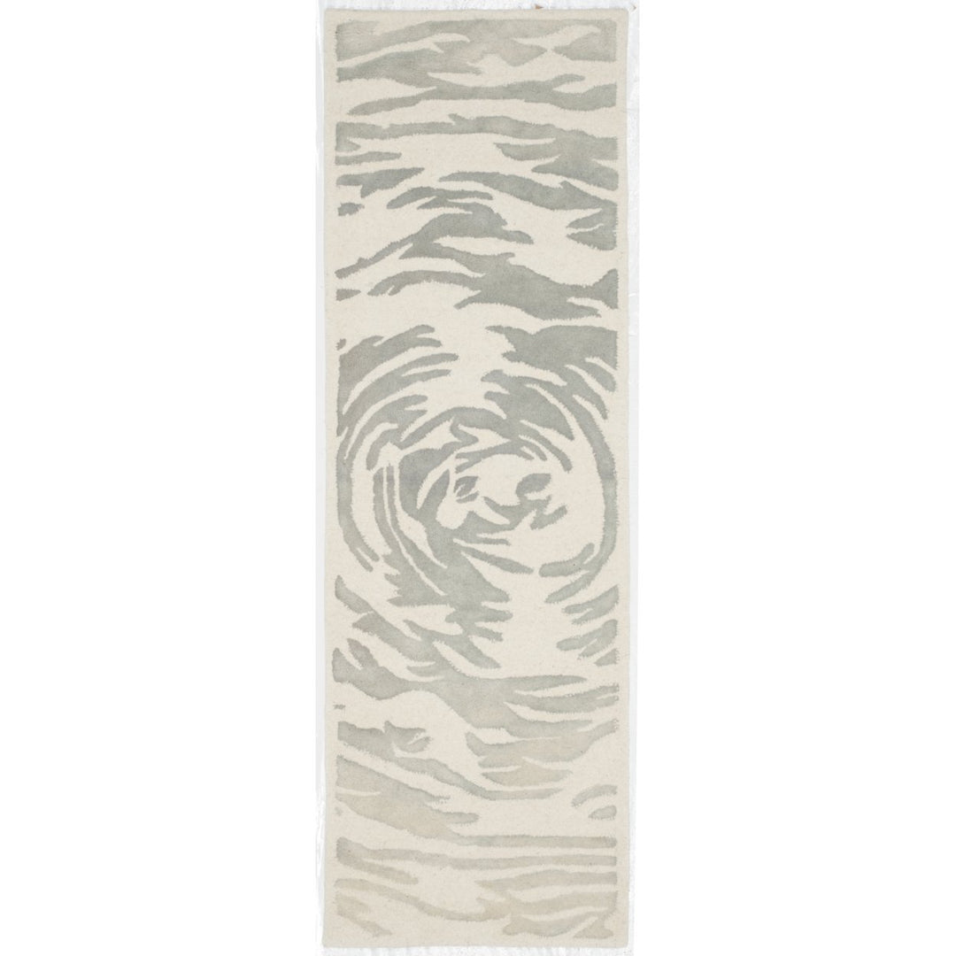 SAFAVIEH Bella BEL128A Handmade Ivory / Grey Rug Image 1