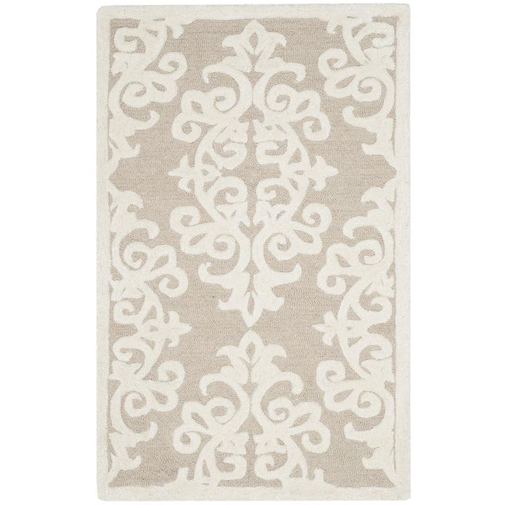 SAFAVIEH Bella BEL127B Handmade Sand / Ivory Rug Image 9