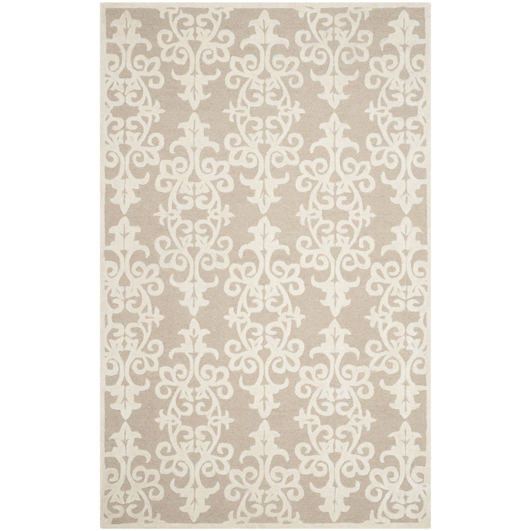 SAFAVIEH Bella BEL127B Handmade Sand / Ivory Rug Image 10