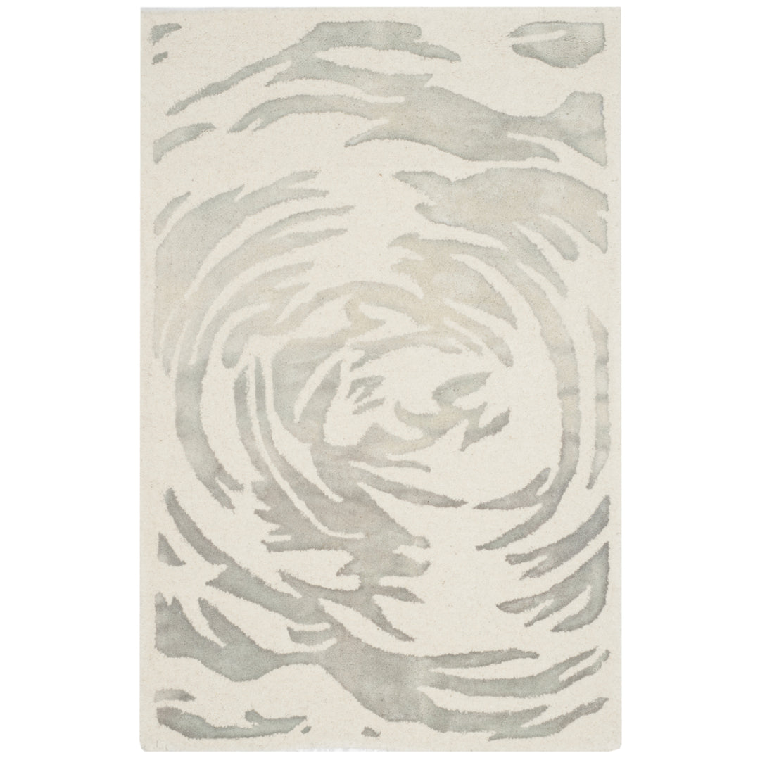 SAFAVIEH Bella BEL128A Handmade Ivory / Grey Rug Image 9