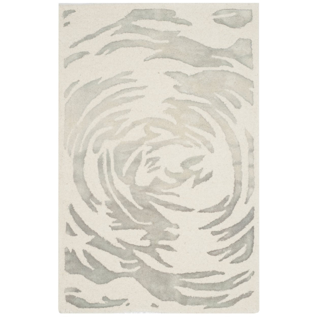 SAFAVIEH Bella BEL128A Handmade Ivory / Grey Rug Image 1