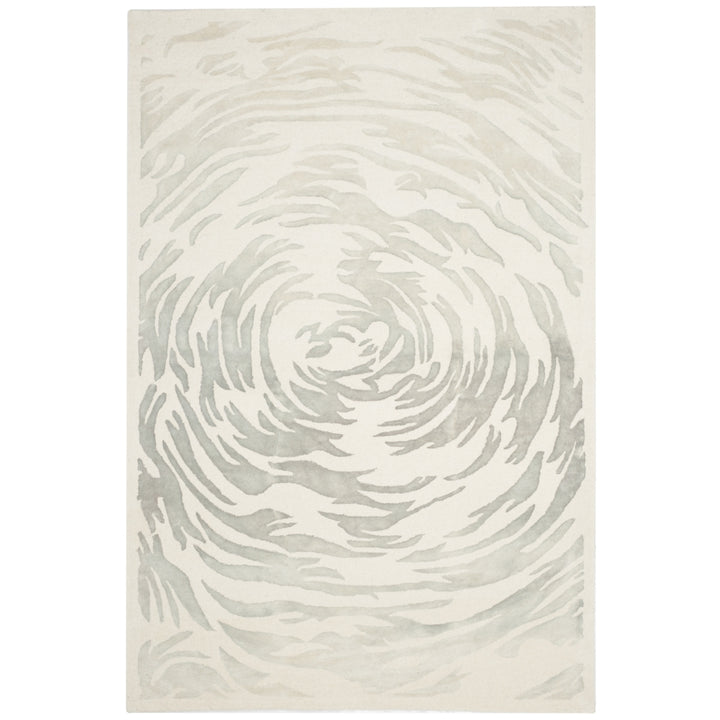 SAFAVIEH Bella BEL128A Handmade Ivory / Grey Rug Image 11