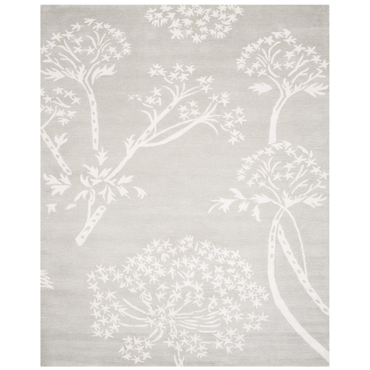 SAFAVIEH Bella BEL131B Handmade Slate / Ivory Rug Image 1