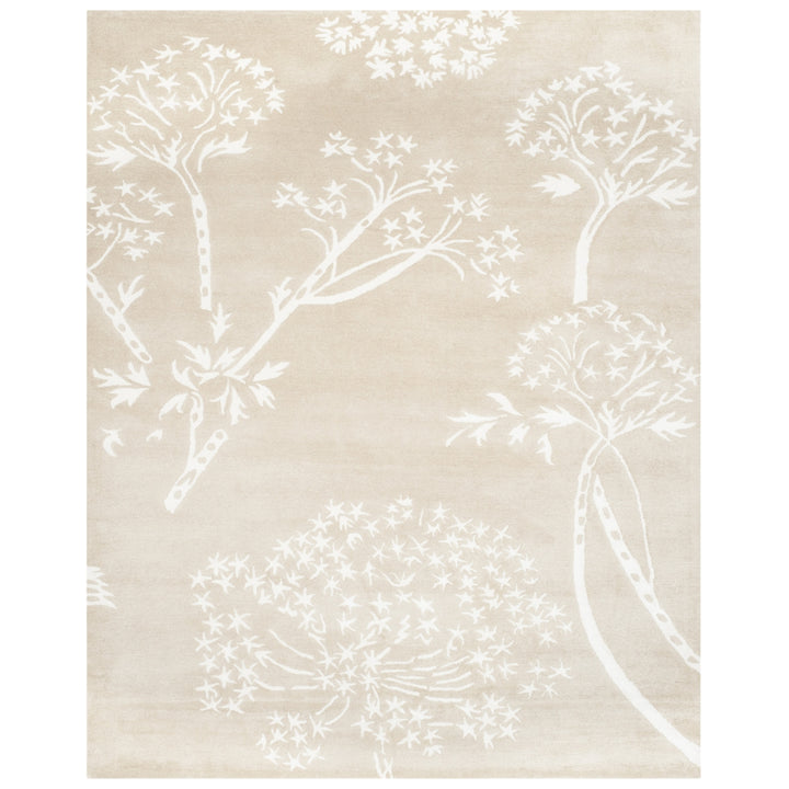 SAFAVIEH Bella BEL131C Handmade Sand / Ivory Rug Image 1