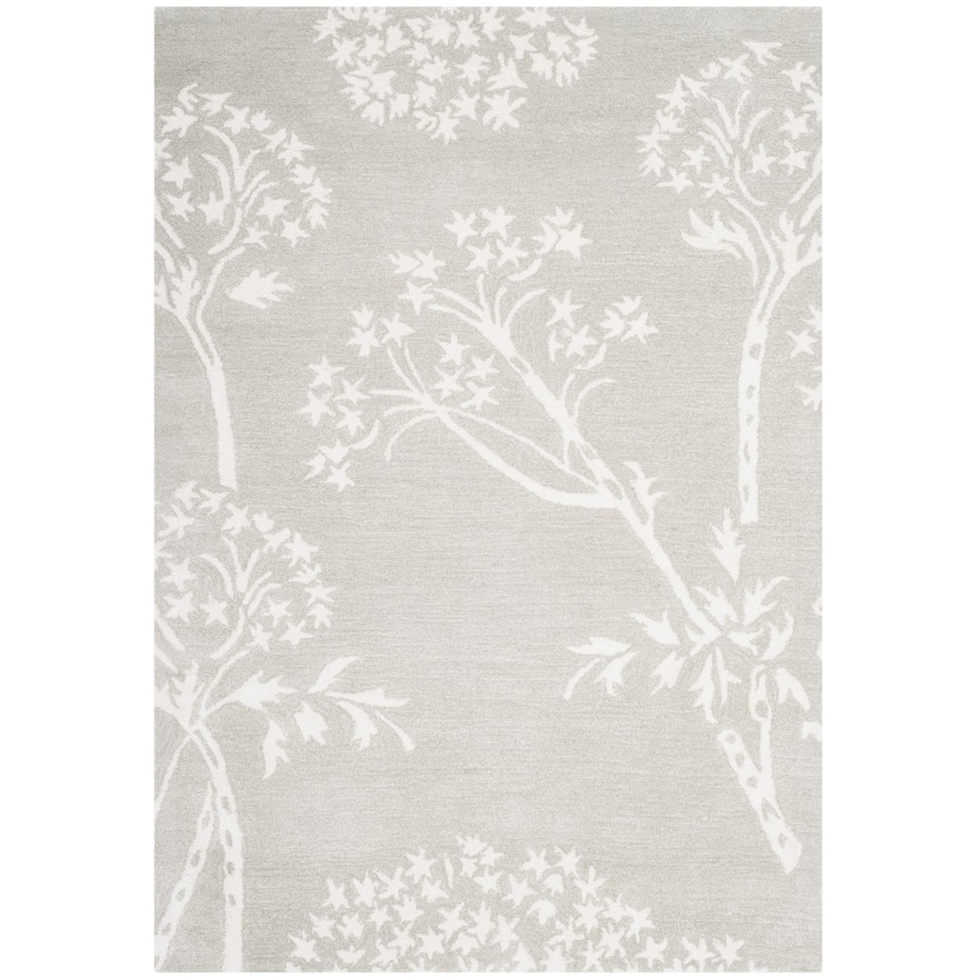 SAFAVIEH Bella BEL131B Handmade Slate / Ivory Rug Image 8