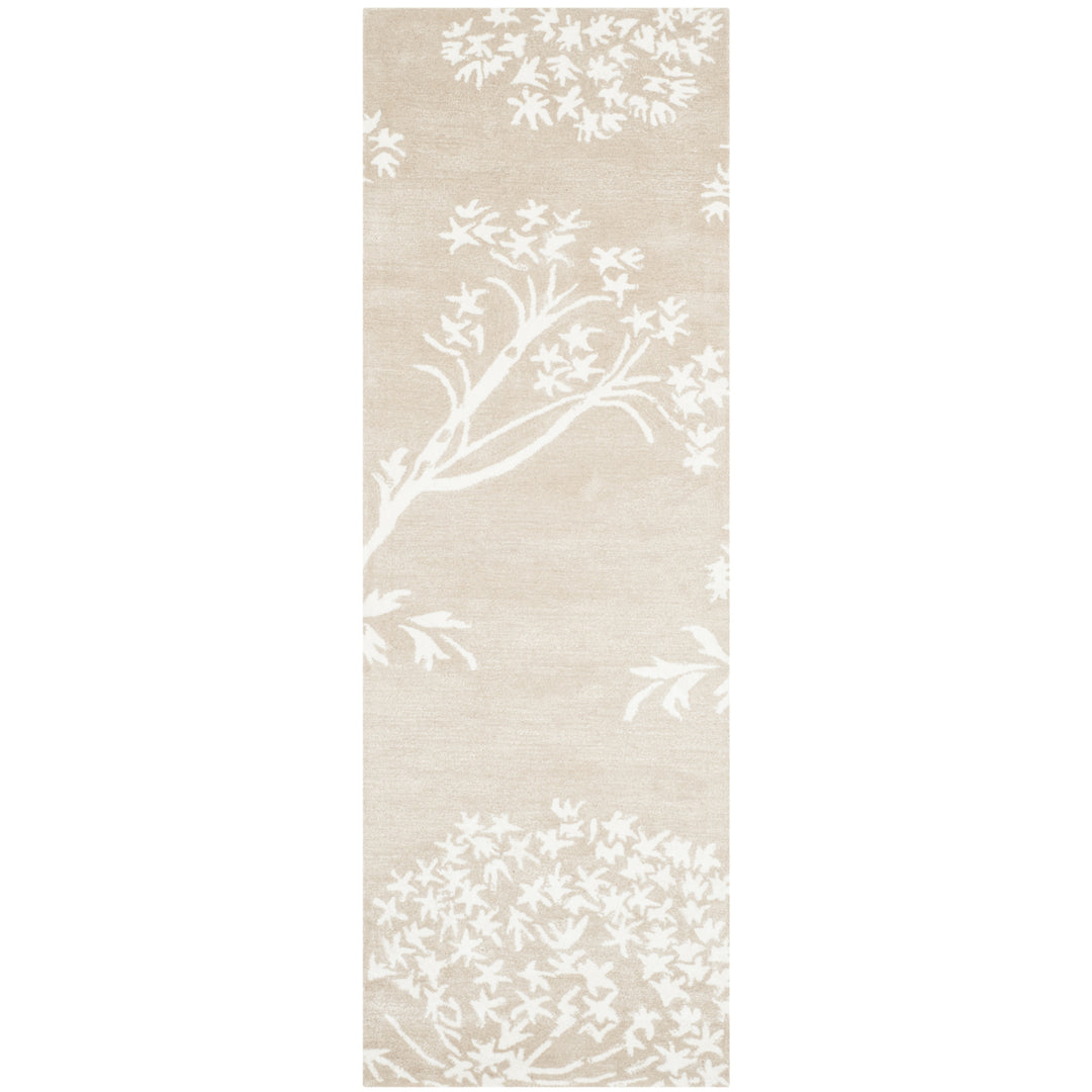 SAFAVIEH Bella BEL131C Handmade Sand / Ivory Rug Image 5