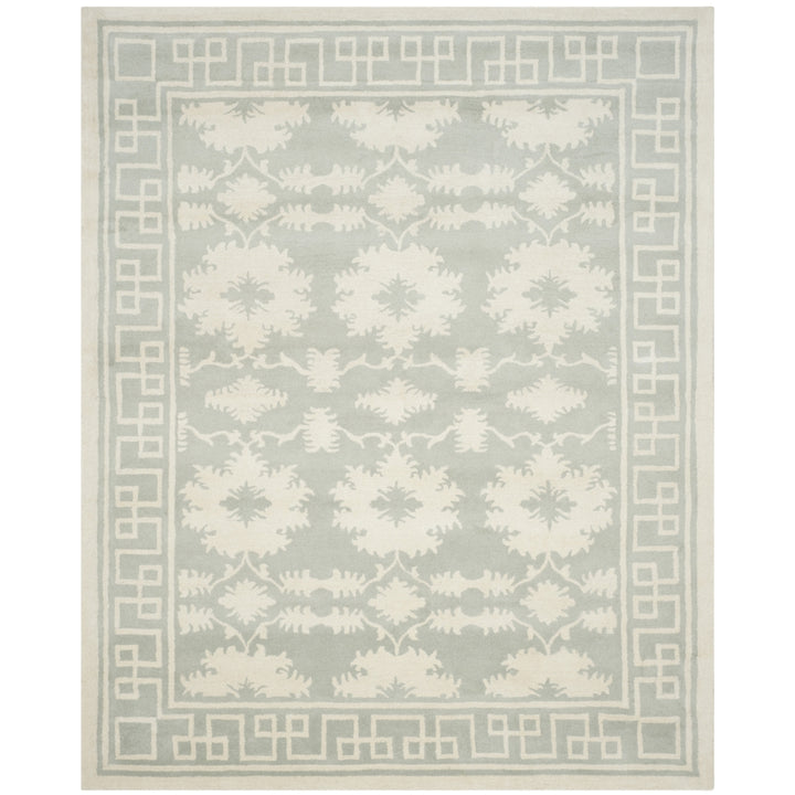 SAFAVIEH Bella BEL132B Handmade Grey / Ivory Rug Image 1