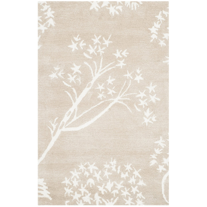 SAFAVIEH Bella BEL131C Handmade Sand / Ivory Rug Image 8