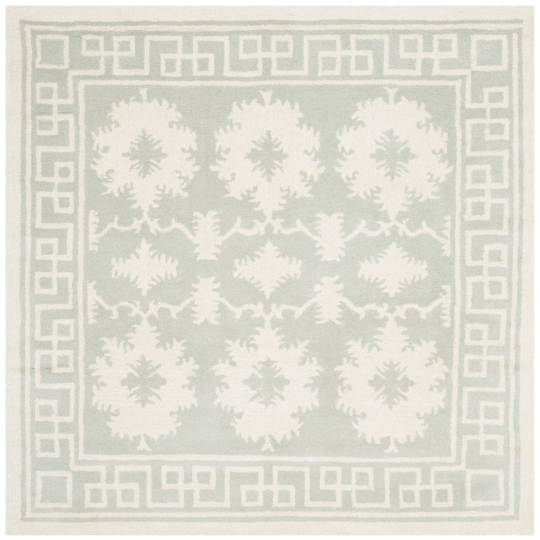 SAFAVIEH Bella BEL132B Handmade Grey / Ivory Rug Image 6