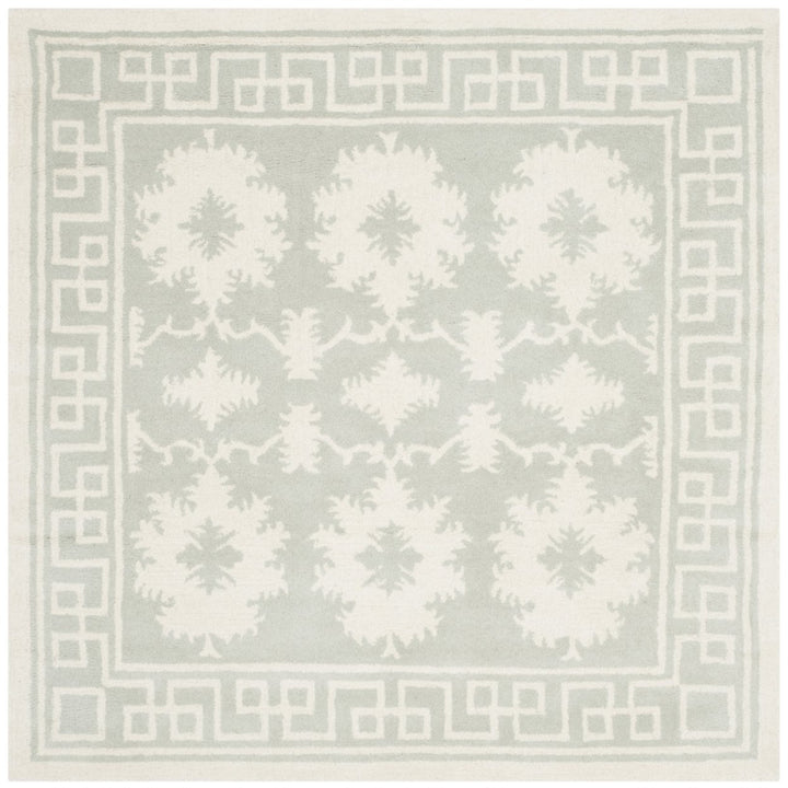 SAFAVIEH Bella BEL132B Handmade Grey / Ivory Rug Image 1