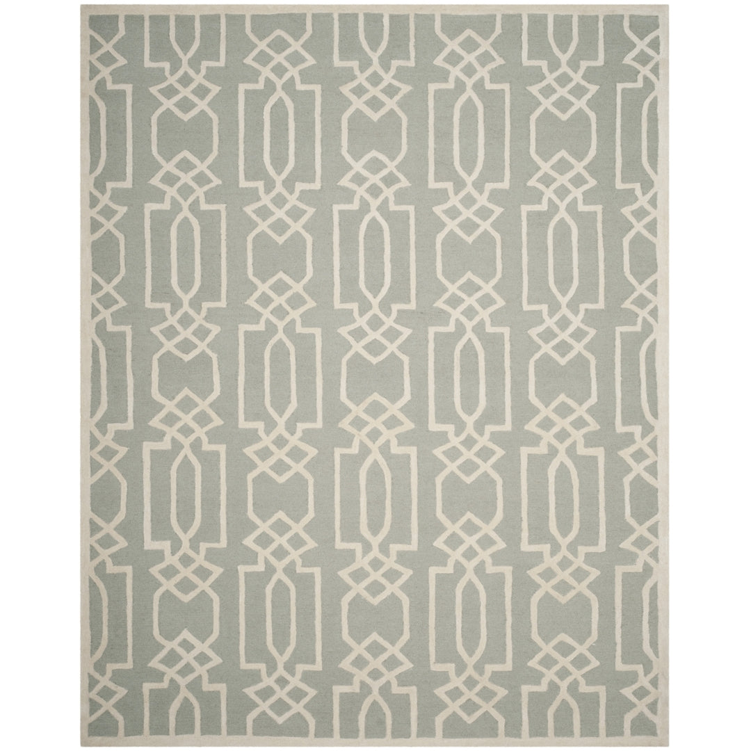 SAFAVIEH Bella BEL138B Handmade Grey / Ivory Rug Image 1