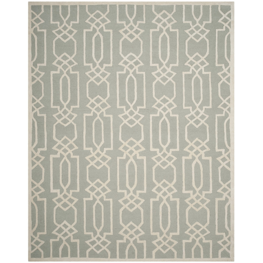 SAFAVIEH Bella BEL138B Handmade Grey / Ivory Rug Image 1