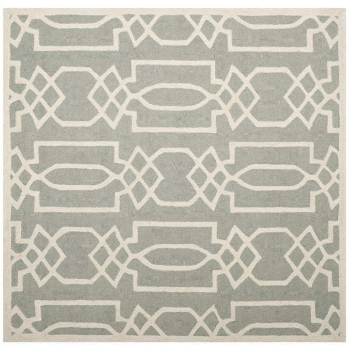 SAFAVIEH Bella BEL138B Handmade Grey / Ivory Rug Image 1