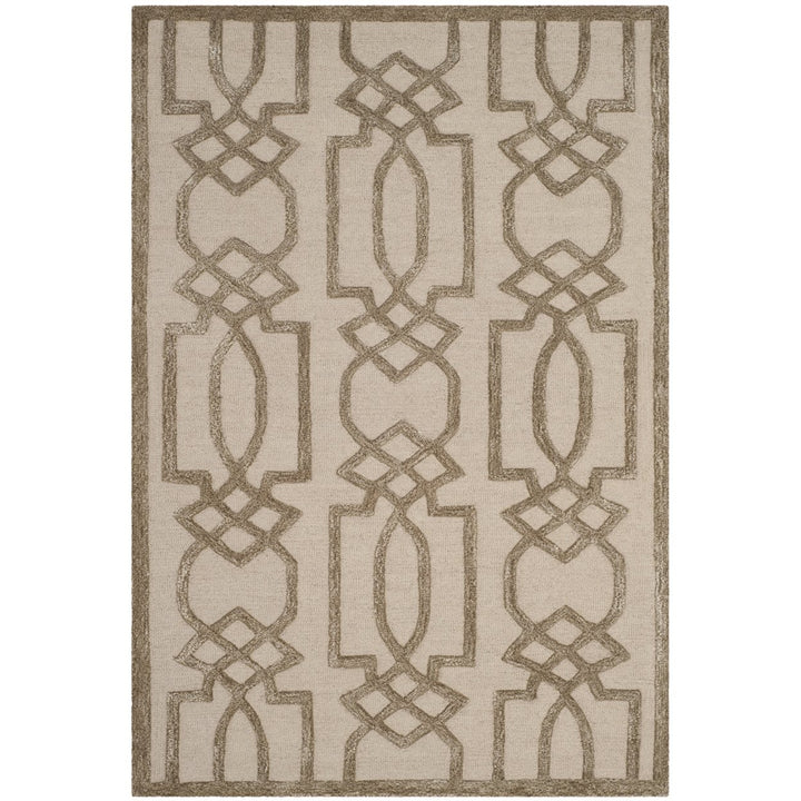 SAFAVIEH Bella BEL138A Handmade Sand / Brown Rug Image 1