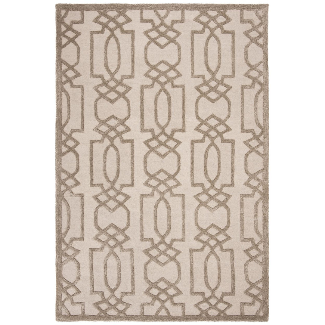 SAFAVIEH Bella BEL138A Handmade Sand / Brown Rug Image 1