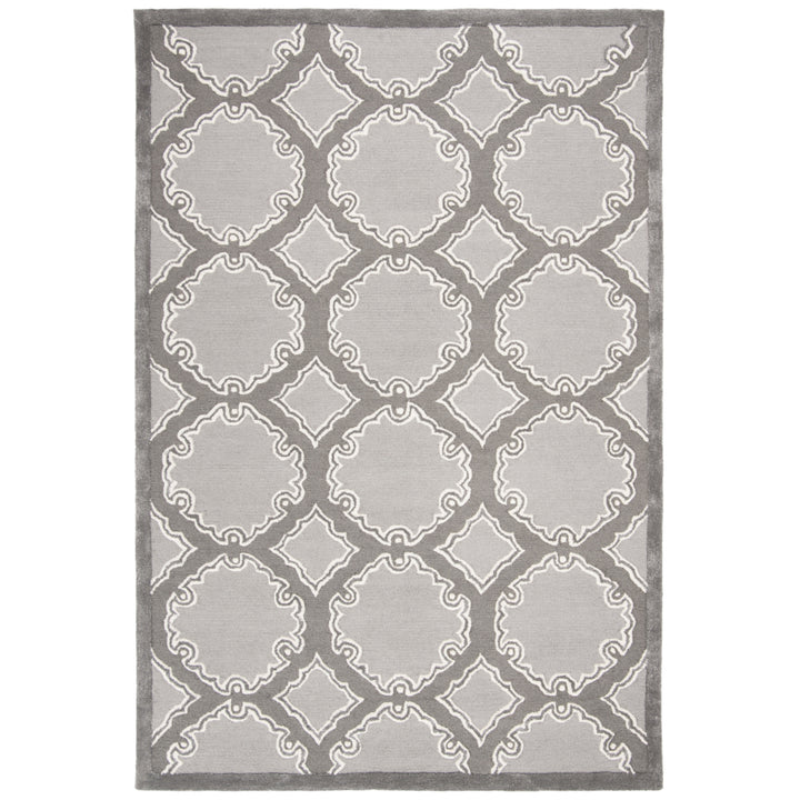 SAFAVIEH Bella BEL139A Handmade Grey / Light Grey Rug Image 7