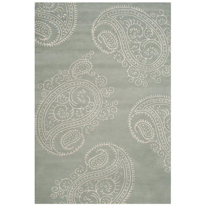 SAFAVIEH Bella BEL153A Handmade Grey / Ivory Rug Image 1