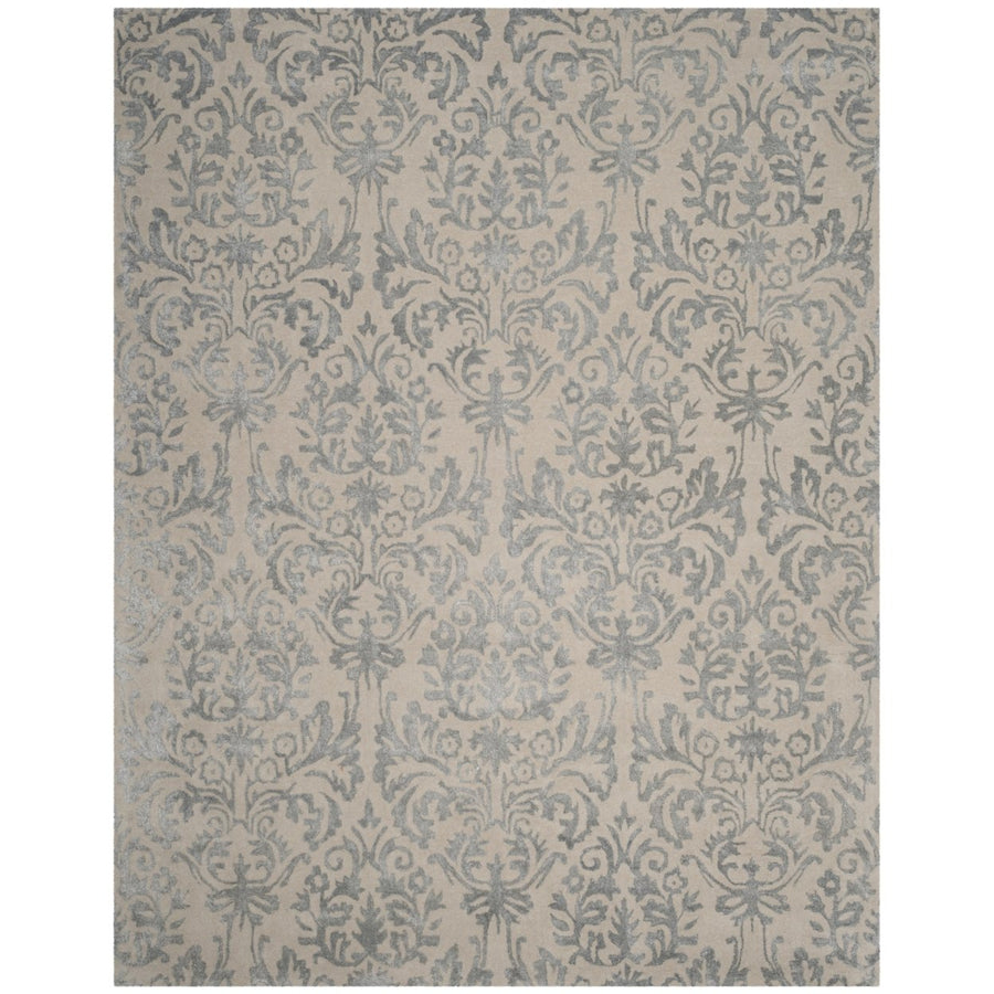 SAFAVIEH Bella BEL156A Handmade Ivory / Silver Rug Image 1