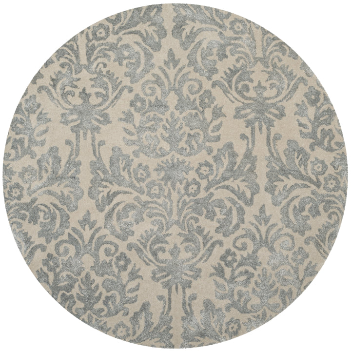 SAFAVIEH Bella BEL156A Handmade Ivory / Silver Rug Image 4