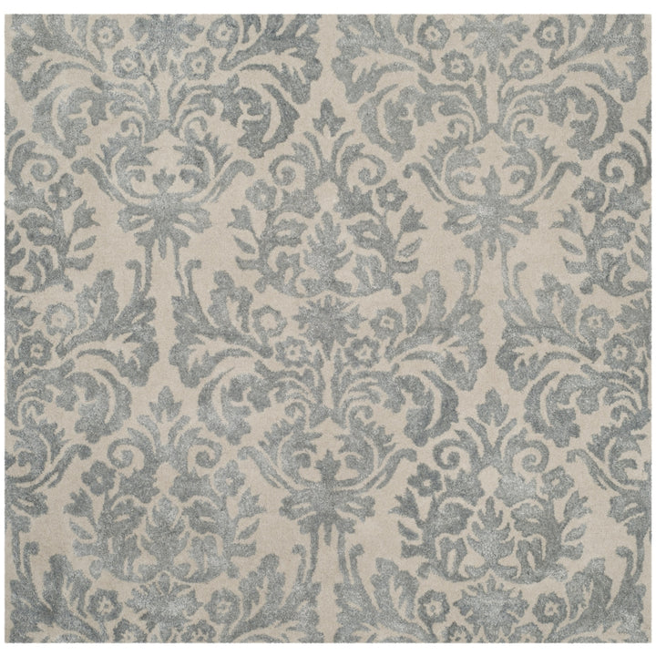 SAFAVIEH Bella BEL156A Handmade Ivory / Silver Rug Image 6