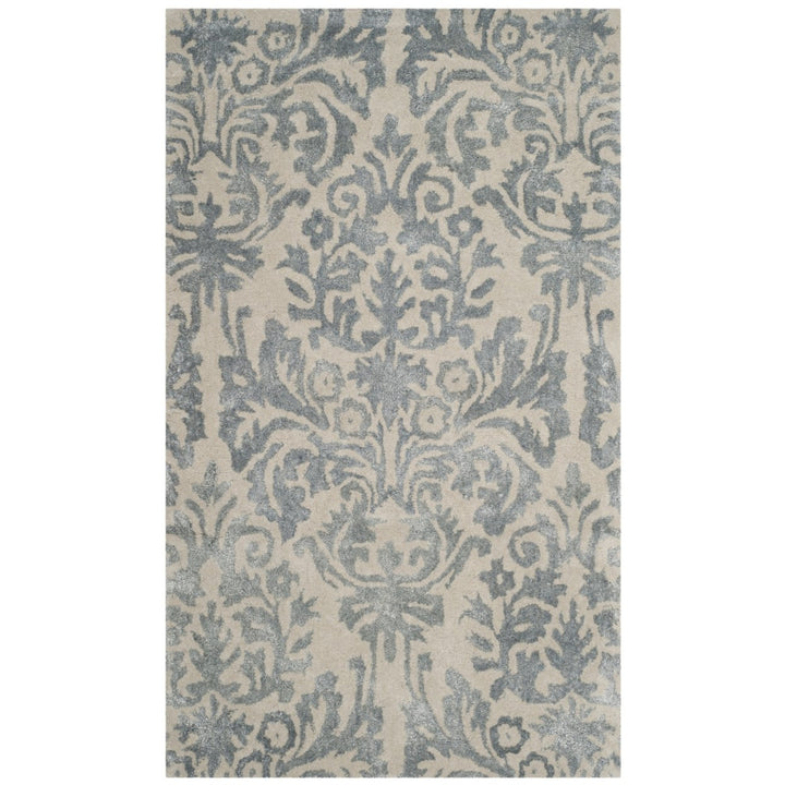 SAFAVIEH Bella BEL156A Handmade Ivory / Silver Rug Image 1