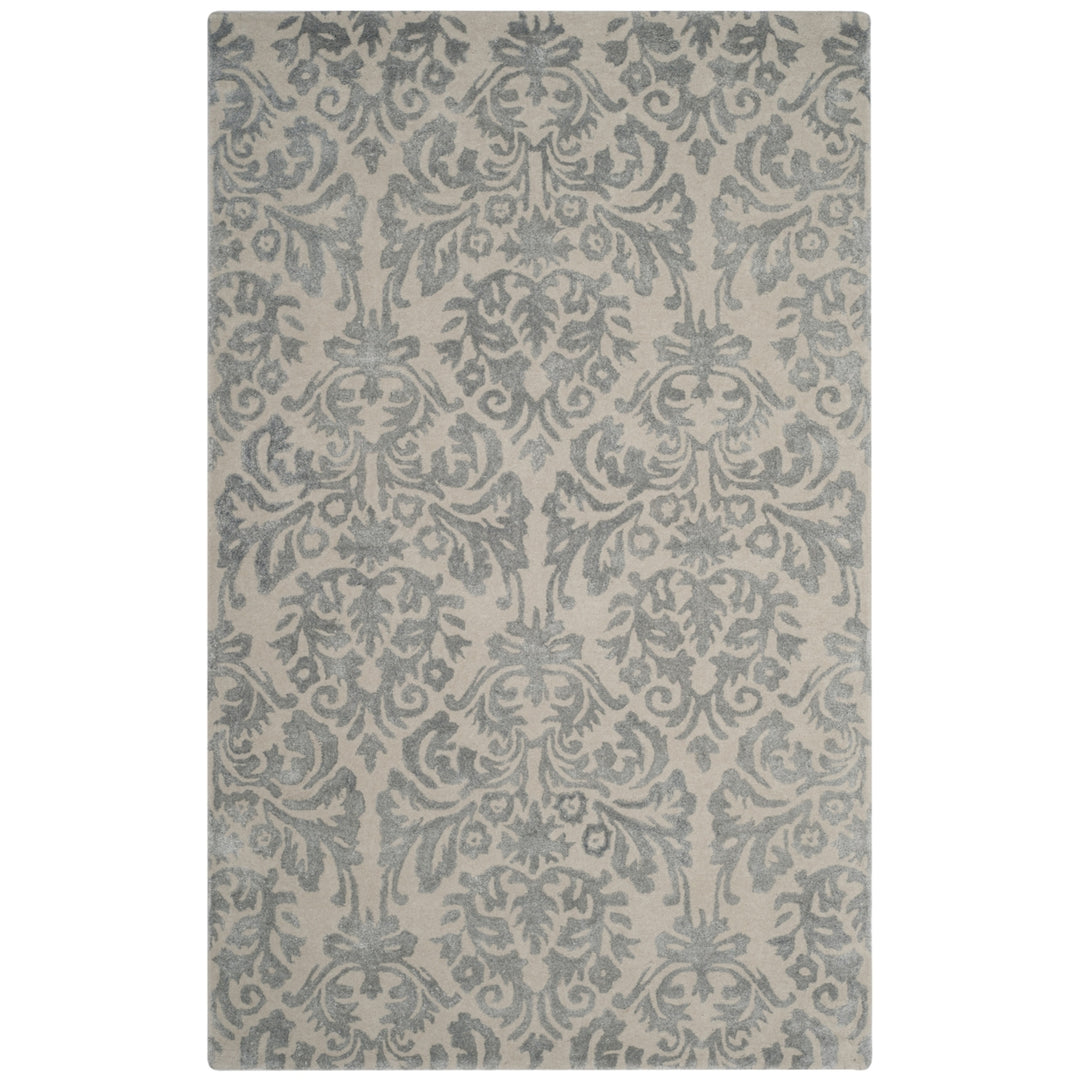 SAFAVIEH Bella BEL156A Handmade Ivory / Silver Rug Image 10