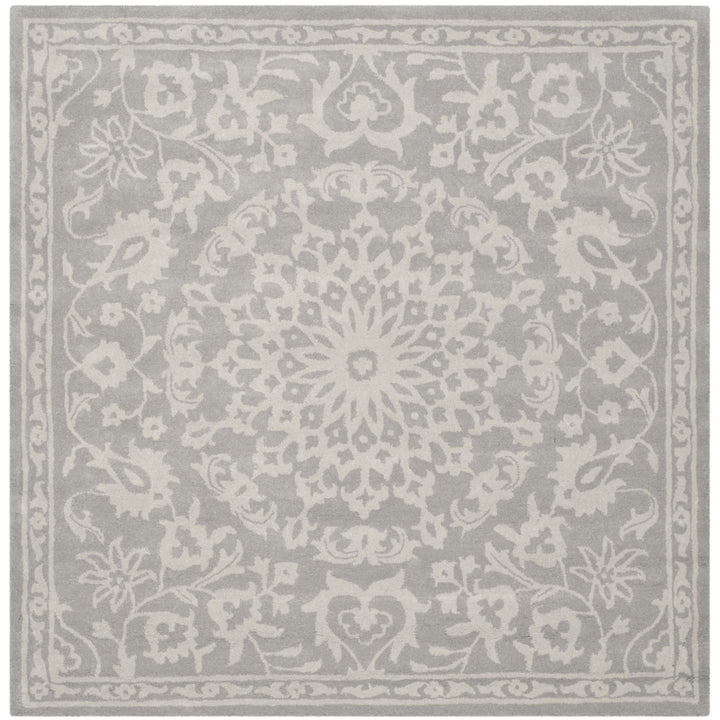 SAFAVIEH Bella BEL446A Handmade Grey / Silver Rug Image 6