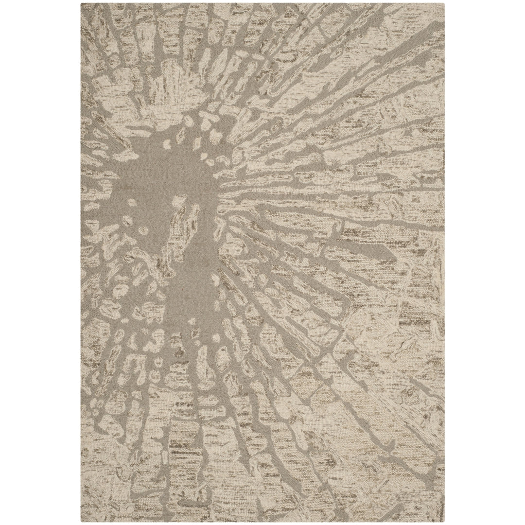 SAFAVIEH Bella BEL656A Handmade Winter Taupe Rug Image 9