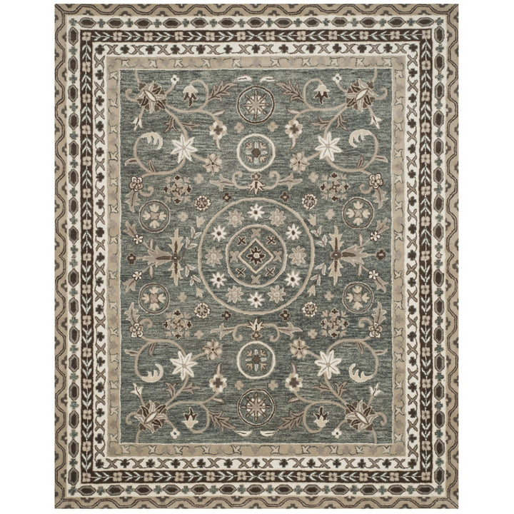 SAFAVIEH Bella BEL674A Handmade Grey / Taupe Rug Image 1