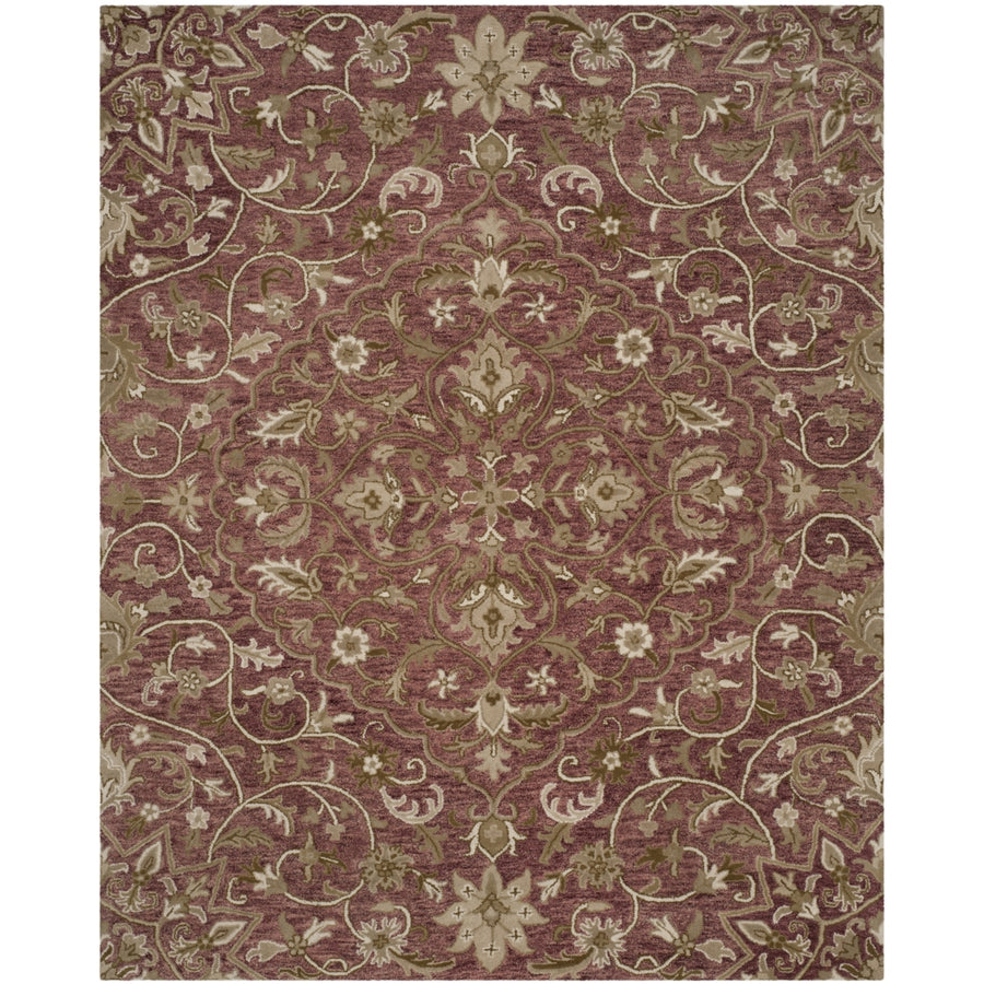 SAFAVIEH Bella BEL673B Handmade Rose / Taupe Rug Image 1