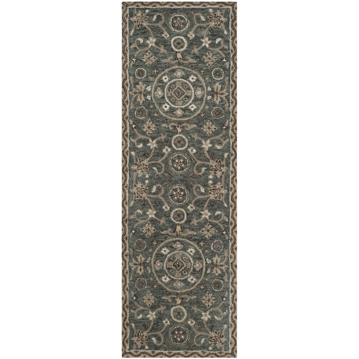 SAFAVIEH Bella BEL674A Handmade Grey / Taupe Rug Image 5