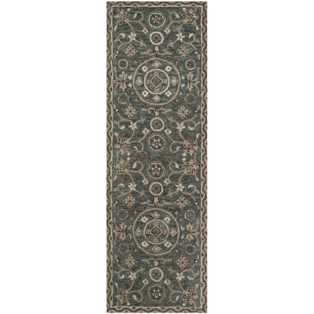 SAFAVIEH Bella BEL674A Handmade Grey / Taupe Rug Image 1