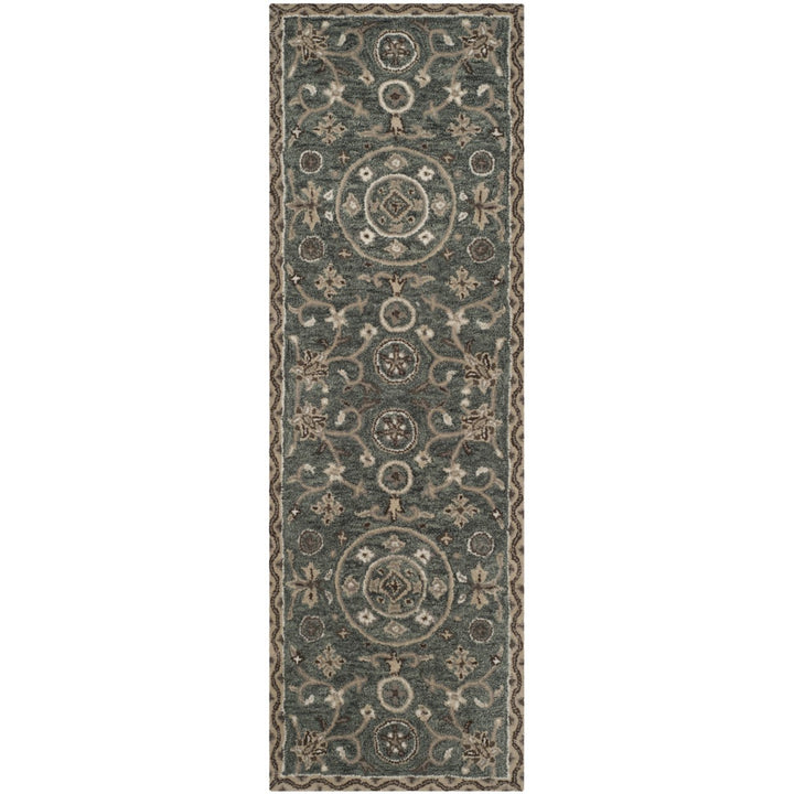 SAFAVIEH Bella BEL674A Handmade Grey / Taupe Rug Image 1