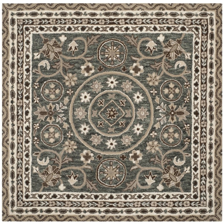 SAFAVIEH Bella BEL674A Handmade Grey / Taupe Rug Image 1