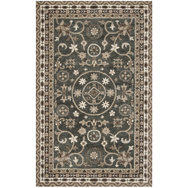 SAFAVIEH Bella BEL674A Handmade Grey / Taupe Rug Image 10