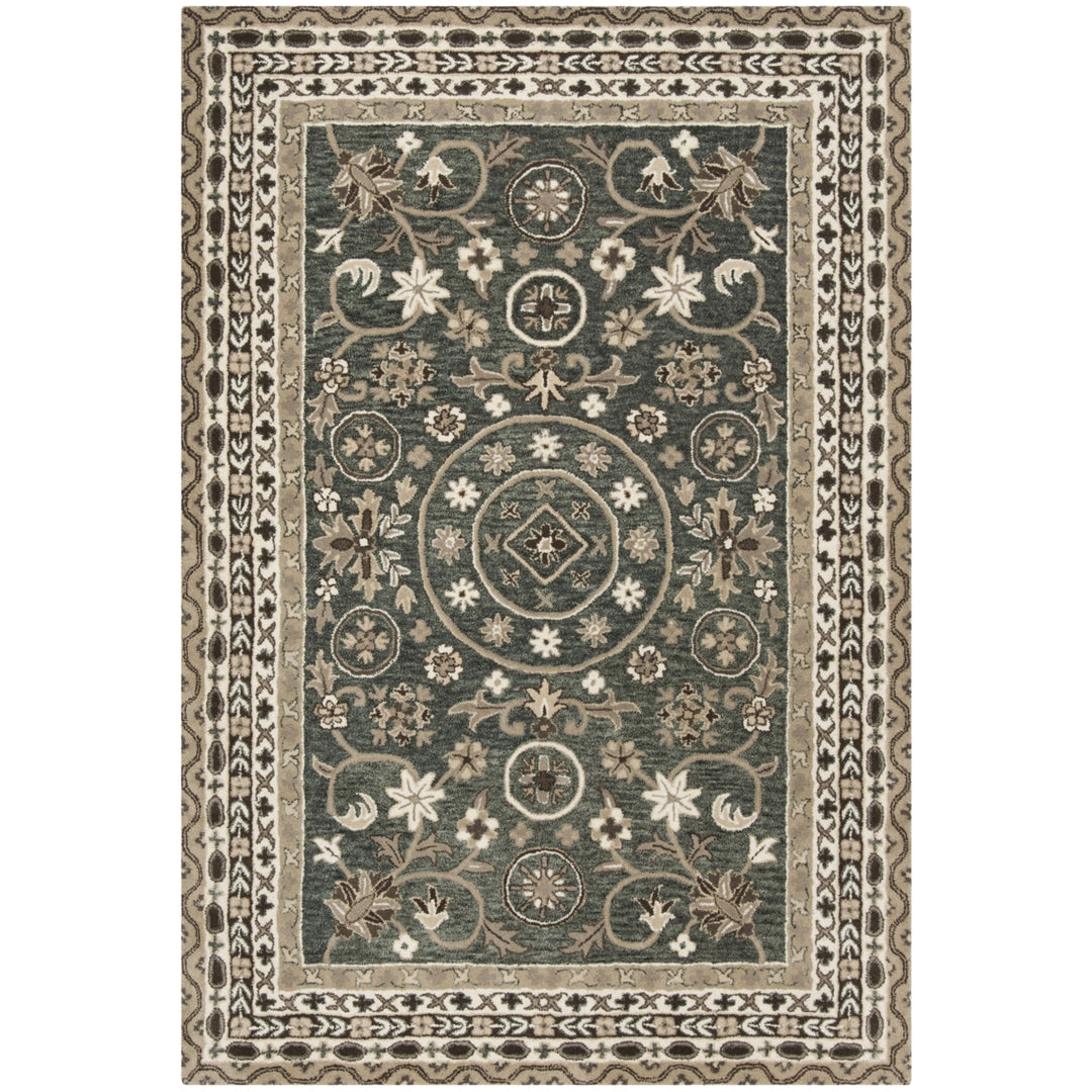 SAFAVIEH Bella BEL674A Handmade Grey / Taupe Rug Image 11