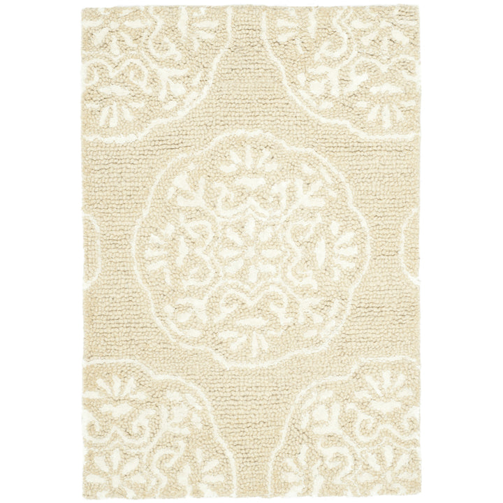 SAFAVIEH Bella BEL711A Handmade Beige / Ivory Rug Image 8