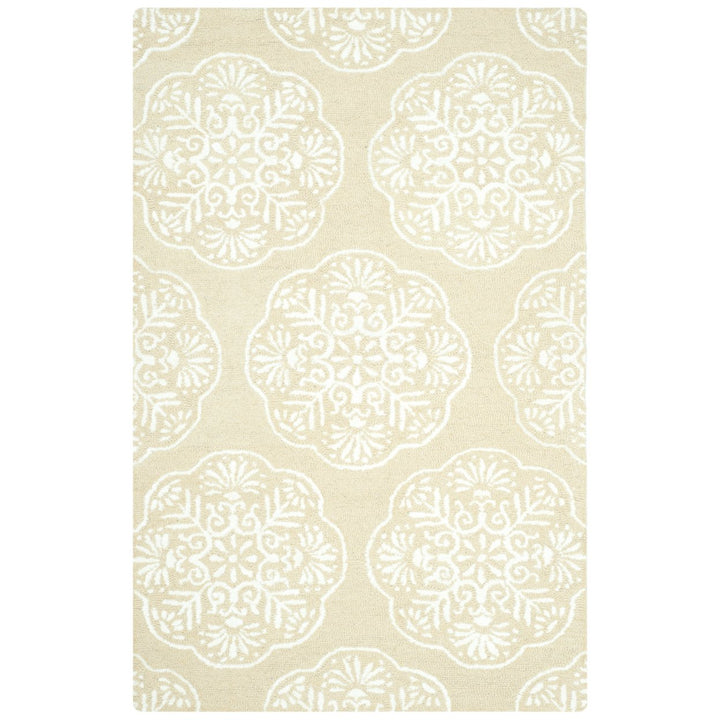 SAFAVIEH Bella BEL711A Handmade Beige / Ivory Rug Image 1