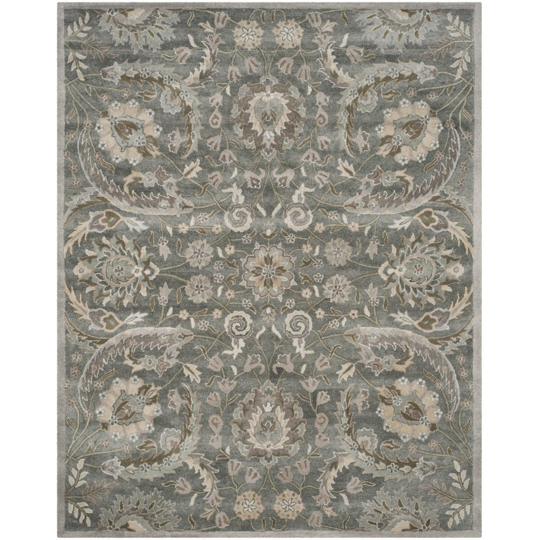 SAFAVIEH Bella BEL923B Handmade Grey / Multi Rug Image 1