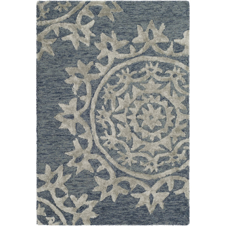 SAFAVIEH Bella Collection BEL914A Handmade Blue Rug Image 8